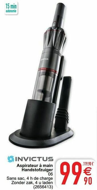 Invictus Aspirateur à main handstofzuiger 06