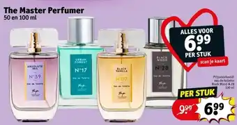 Kruidvat The Master Perfumer aanbieding