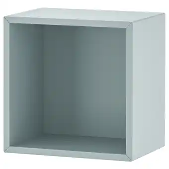 IKEA Eket Open kast wandmontage, licht grijsblauw, 35x25x35 cm aanbieding