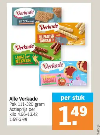 Albert Heijn Alle Verkade aanbieding