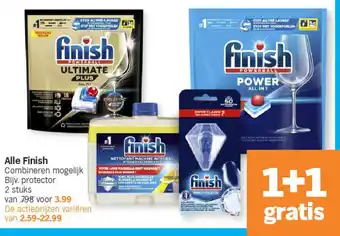 Albert Heijn Alle Finish aanbieding