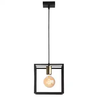 Leen Bakker Hanglamp Casper - zwart - 120x22x22 cm aanbieding