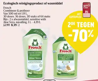 Frosch Ecologisch reinigingsproduct of wasmiddel