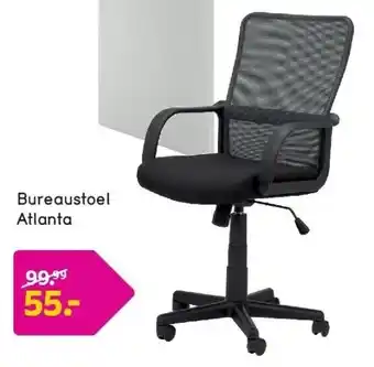 Leen Bakker Bureaustoel Atlanta aanbieding