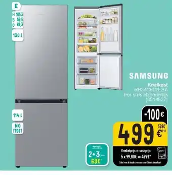 Cora Koelkast RB34C602ESA Per stuk afzonderlijk aanbieding