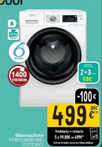 Cora Wasmachine aanbieding