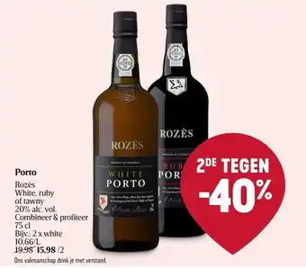 Delhaize Porto aanbieding