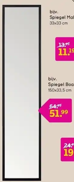 Leen Bakker Spiegel Boa aanbieding