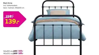 Leen Bakker Bed Anne aanbieding