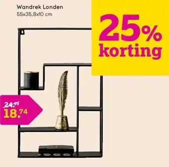 Leen Bakker Wandrek Londen aanbieding