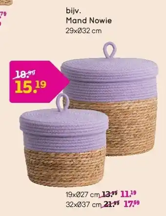 Leen Bakker Mand Nowie aanbieding