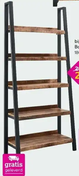 Leen Bakker Boekenkast Scott aanbieding