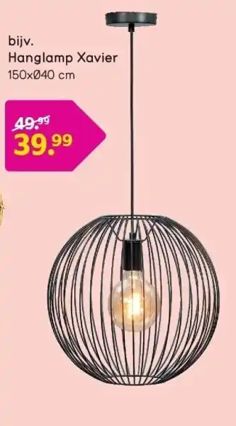 Leen Bakker Hanglamp Xavier aanbieding