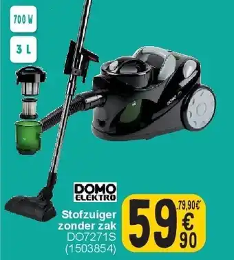 Cora Stofzuiger zonder zak aanbieding