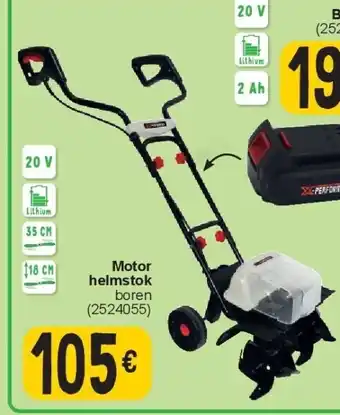 Cora Motor helmstok aanbieding