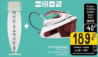 Cora Stoomgenerator aanbieding