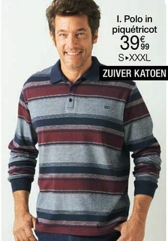 Damart Polo in piquétricot aanbieding