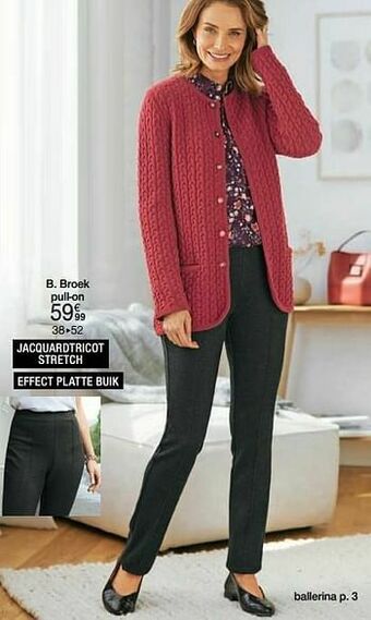Damart Broek pull-on aanbieding