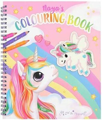 ToyChamp Ylvi en de Minimoomis kleurboek met eenhoorn paill aanbieding