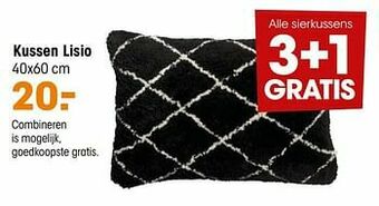 Kwantum Kussen lisio aanbieding