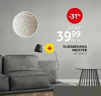BricoPlanit Vliesbehang meister aanbieding