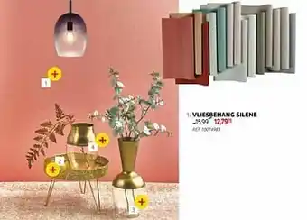 BricoPlanit Vliesbehang silene aanbieding