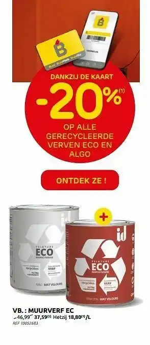 BricoPlanit Muurverf ec aanbieding