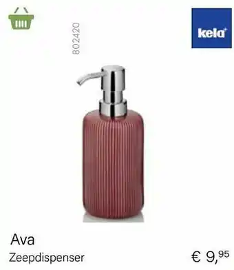 Ava zeepdispenser