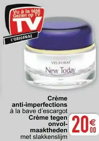 Cora Crème anti-imperfections crème tegen onvolmaaktheden aanbieding