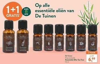 Holland & Barrett Essentiële olie tea tree aanbieding