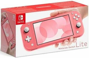 ToyChamp Nintendo Switch Console Lite Koraal aanbieding