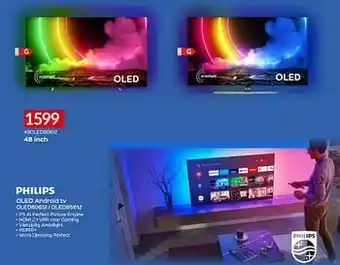 Selexion Philips oled android tv 48oled80612 aanbieding