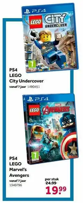 Intertoys Ps4 lego city undercover aanbieding