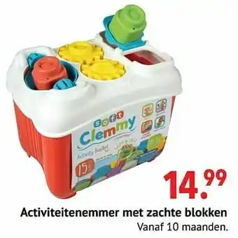 Multi bazar Activiteitenemmer met zachte blokken aanbieding