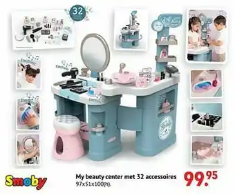 Multi bazar My beauty center met 32 accessoires aanbieding
