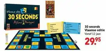 30 seconds vlaamse editie