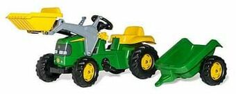 ToyChamp RollyKid John Deere met lader & aanhanger aanbieding