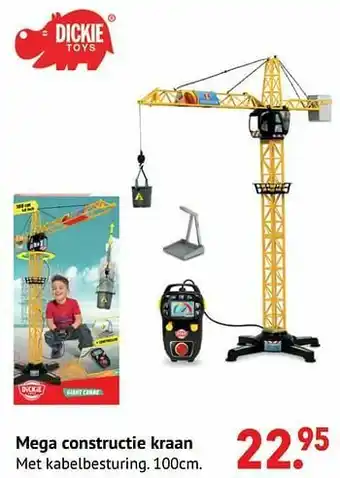 Multi bazar Mega constructie kraan aanbieding