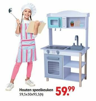 Houten speelkeuken