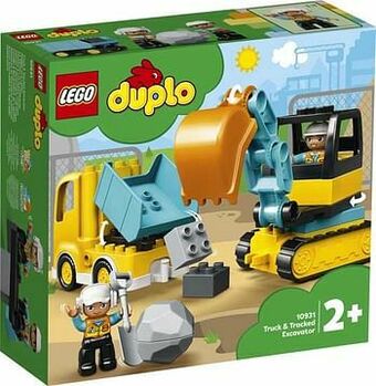 ToyChamp 10931 LEGO DUPLO Truck & Graafmachine met rupsband aanbieding
