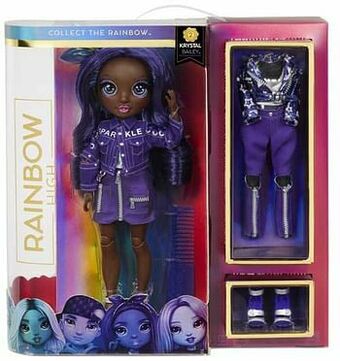 Rainbow High Fashion Doll Indigo - Krystal Bailey