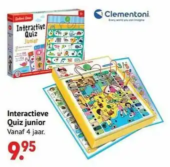 Interactieve quiz junior