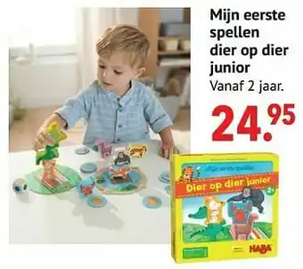 Multi bazar Mijn eerste spellen dier op dier junior aanbieding