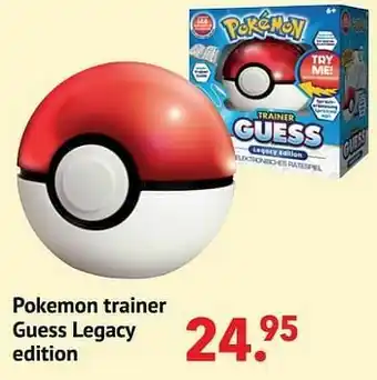 Multi bazar Pokemon trainer guess legacy edition aanbieding