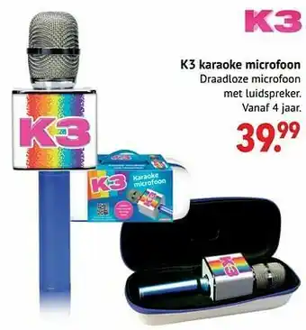 Multi bazar K3 karaoke microfoon aanbieding