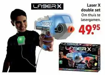 Multi bazar Laser x double set aanbieding