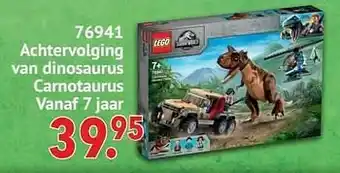 Multi bazar 76941 achtervolging van dinosaurus carnotaurus aanbieding