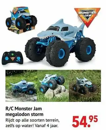 Multi bazar R-c monster jam megalodon storm aanbieding