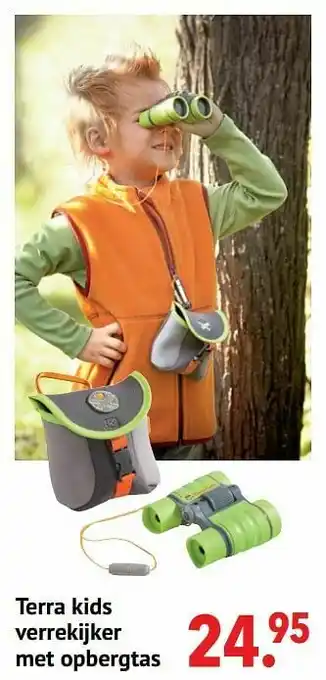 Multi bazar Terra kids verrekijker met opbergtas aanbieding