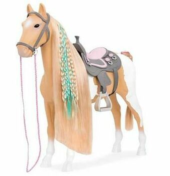 ToyChamp Our Generation Palamino beige/wit 51cm aanbieding